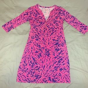 Lilly Pulitzer “Did You Catch That” Pattern Dress